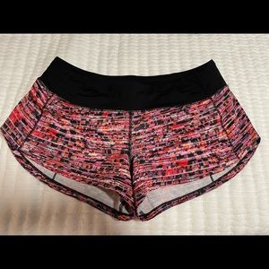 Lululemon Speed Up Shorts. 2.5 inch inseam.